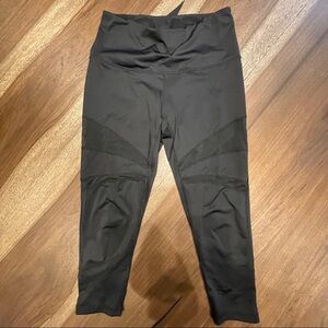 Z by Zella - Black Mesh Inset Leggings - M